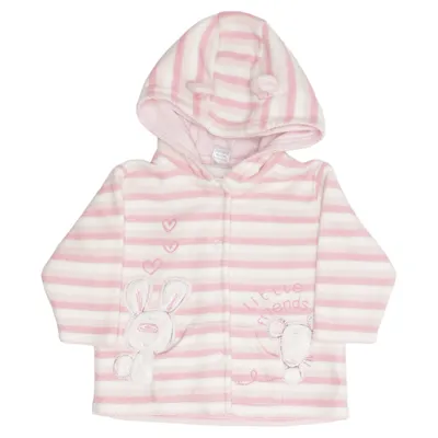 Capuchon sweater (Roze, Wit) van Next Katoen, Polyester