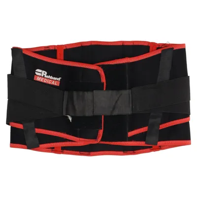 Kidney belt (Black, Red) from Rehband