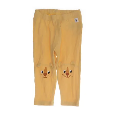 Byxor (Gul) från Lindex Baby Bomull, Elastan