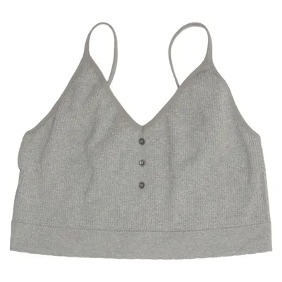 Bralette (Gray) from Lucky Brand Elastane, Polyamide, Polyester