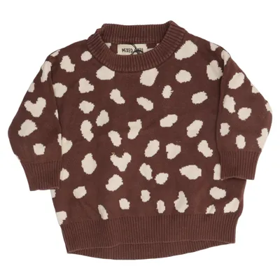 Sweater (Brun, Beige) fra Mixed Grill Bomuld