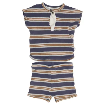 Ensemble (Bleu, Marron, Gris) de Next Baby Coton, Élasthane