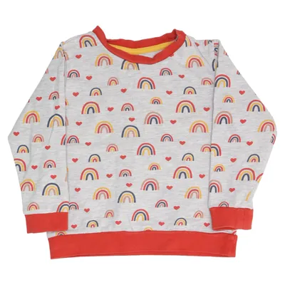 Sweatshirt (Grijs, Meerkleurig) van Pusblu Katoen, Viscose