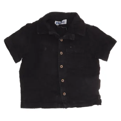 Korte mouwen shirt (Zwart) van Rikiki Katoen