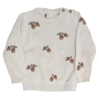 Tröja (Beige) från Newbie by KappAhl Bomull, Polyester