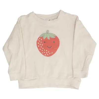 Sweatshirt (Beige) from Lindex Cotton, Elastane