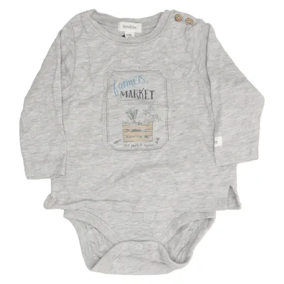 Romper (Grijs) van Newbie by KappAhl Katoen, Viscose