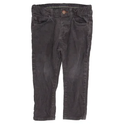 Pantalon en velours (Gris) de Zara BabyBoy Coton, Élasthane