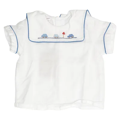 Sailor shirt (White, Blue) from Mayoral Cotton