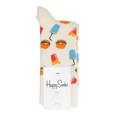 Socks (Beige, Multicolored) from Happy Socks Cotton, Elastane, Polyamide