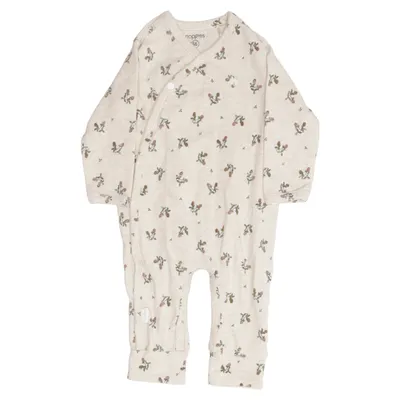 Strampler (Beige) von Noppies Elasthan, Bio-Baumwolle