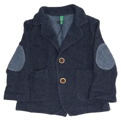 Blazer (Bleu) de United Colors of Benetton Coton, Polyester