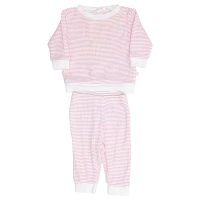 Lange Unterwäsche (Pink, Weiß) von Feetje Baumwolle, Polyester