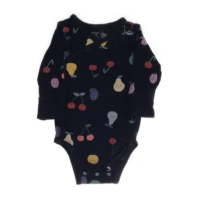 Body (Blå, Flerfärgad) från Lindex Baby Bomull, Elastan