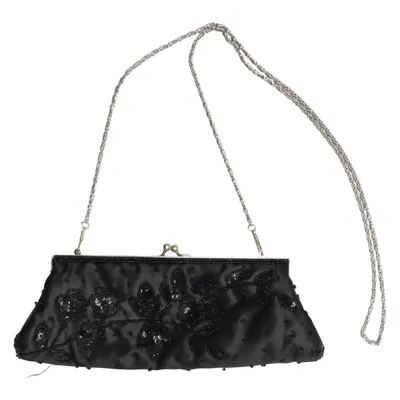 Clutch bag (Black) from Bijoux Terner Polyester
