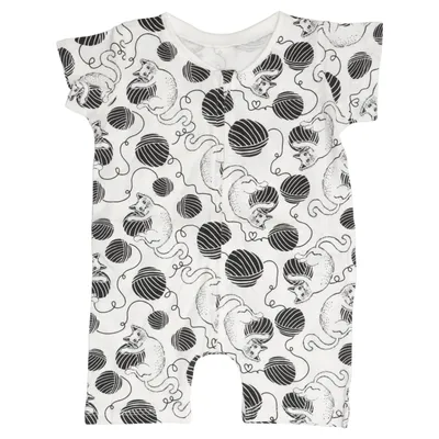 Rompers (White, Black) from Libero