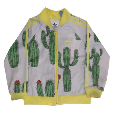 Träningsjacka (Grå, Gul, Grön, Röd) från Adidas Mini Rodini Återvunnen polyester