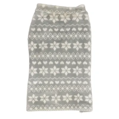 Dog coat (Gray, White) from Zoofari