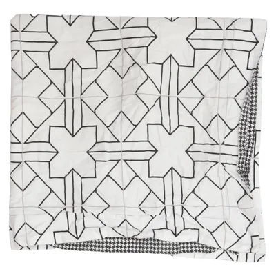 Housse de coussin (Noir, Blanc) de Presence