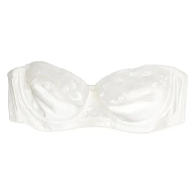 Bandeau bra (White) from Carnival Elastane, Polyamide, Polyester, Viscose