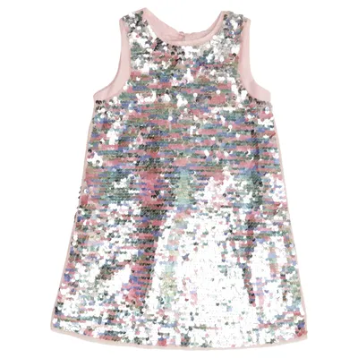 Jurk (Meerkleurig, Zilver) van H&M Kids Polyester
