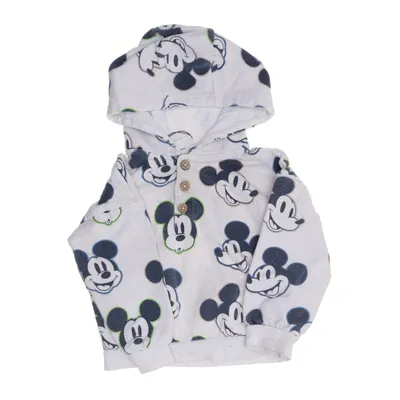 Capuchon sweater (Grijs, Blauw) van Disney Baby Organisch katoen, Elastaan, Polyester