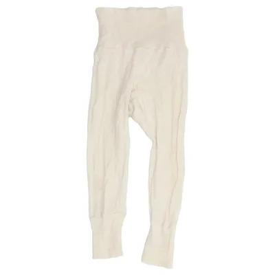 Pantalon thermique (Beige) de Cosilana Soie, Laine