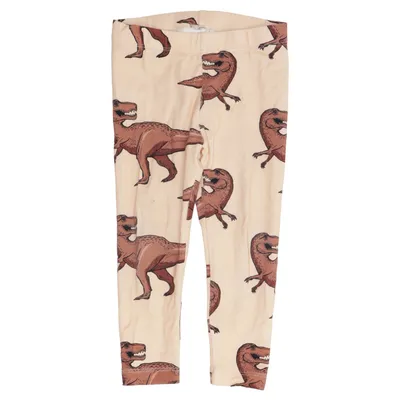 Leggings (Beige, Brown) from The Striped Cat Elastane, Organic cotton