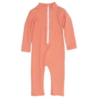 Vêtements UV (Rose) de Petit Crabe Élasthane, Polyamide