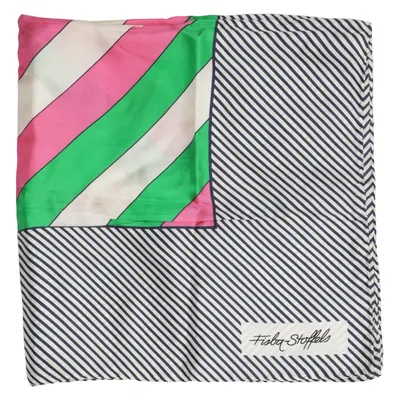 Zakdoek (Zwart, Wit, Roze, Groen) van Fisba Stoffels