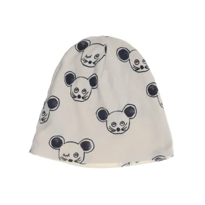 Beaniemössa (Beige, Svart) från Mini Rodini Ekologisk bomull