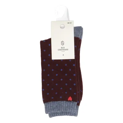 Strømper (Blå, Rød) fra Beck Söndergaard Akryl, Elastan, Polyamid, Polyester, Uld
