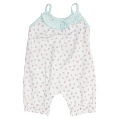 Barboteuse (Çilek Süprem Barbatöz) de Bambino Coton, Élasthane