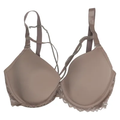 Bra (Brown) from Sapph Elastane, Polyamide, Polyester