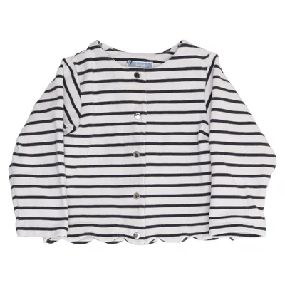 Cardigan (White, Black) from Jacadi Cotton, Elastane