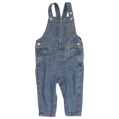 Dungarees (Blue) from H&M Cotton, Polyester