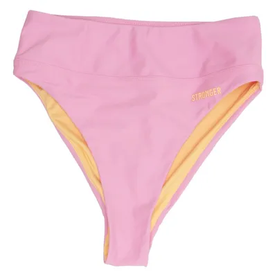 Bas de bikini (Rose, Jaune) de Stronger Élasthane, Polyamide, Polyester