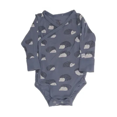 Body (Grå, Flerfärgad) från Lindex Baby Bomull, Elastan