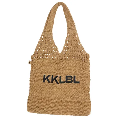 Sac de plage (Beige) de Karo Kauer Coton