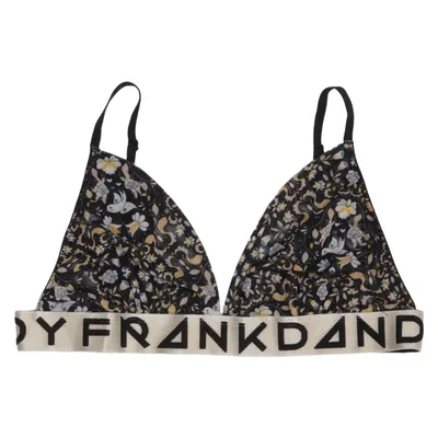 Bralette (Svart, Flerfärgad) från Frank Dandy Elastan, Polyester