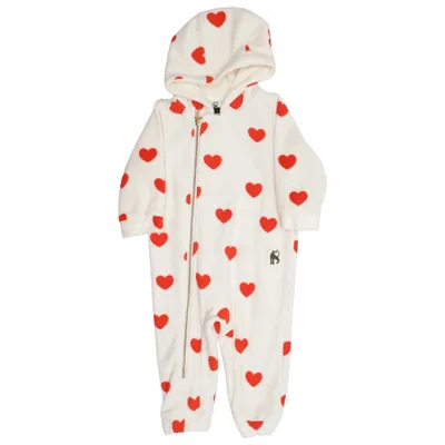 Rompers (White, Red) from Mini Rodini Polyester