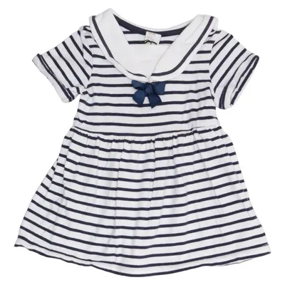 Robe (Bleu, Blanc) de H&M Coton