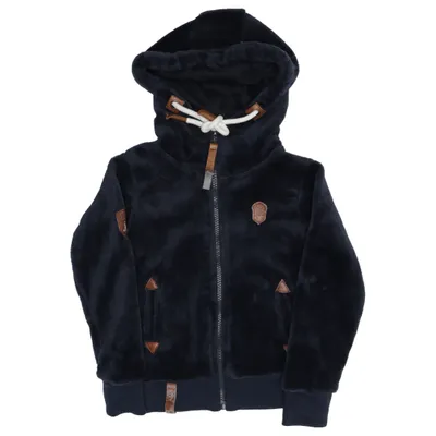 Sweat à capuche (Bleu) de Vinte Coton, Polyester