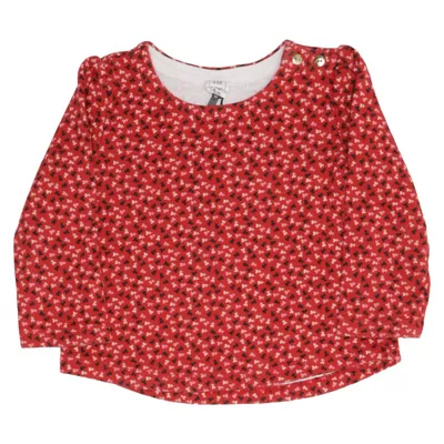 Haut (Rouge, Multicolore) de BabyGap Coton, Polyester
