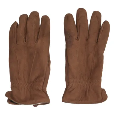Leren handschoenen (Bruin) Leer, Polyester
