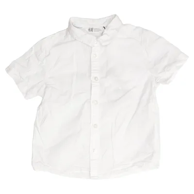 Korte mouwen shirt (Wit) van H&M Kids Katoen