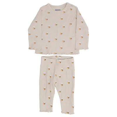 Set (Beige, Flerfärgad) från Rikiki Bomull, Elastan