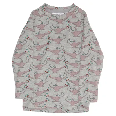 Long sleeve T-shirt (Gray, Multicolored) from Gardner and the Gang Elastane, Organic cotton
