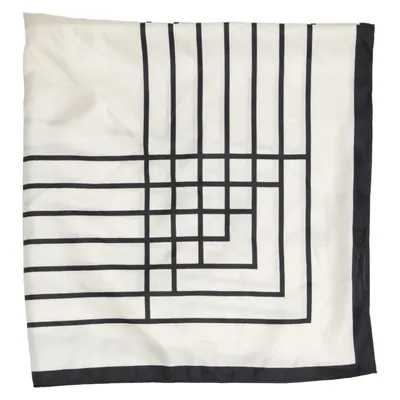Neckerchief (White, Black) from Mango