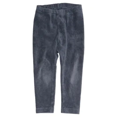 Corduroy broek (Blauw) van Uniqlo Baby Katoen, Elastaan, Polyester
